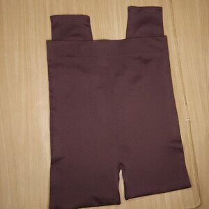 Blanqi Womens Purple Maternity Leggings Large